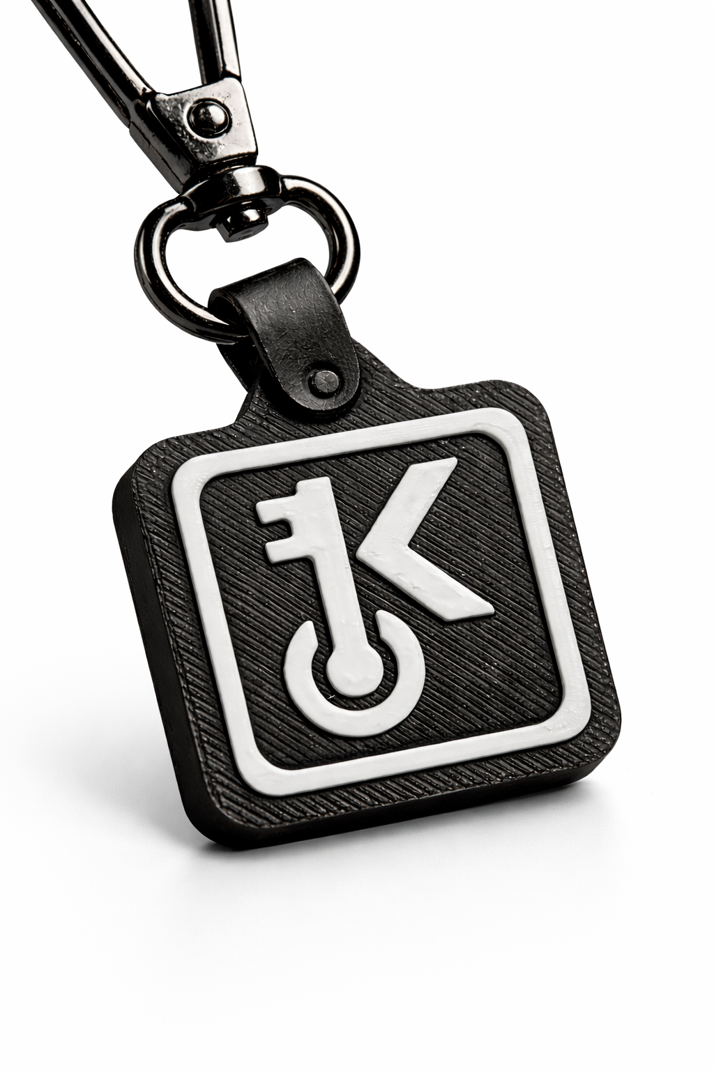 Keyri keychain - zwart-wit